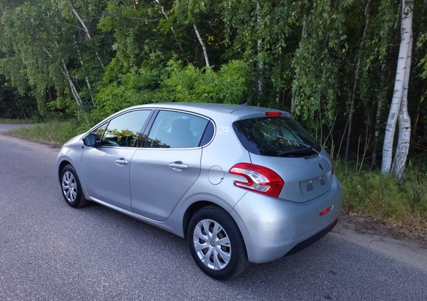 Peugeot 208 cena 14800 przebieg: 177547, rok produkcji 2015 z Turek małe 106